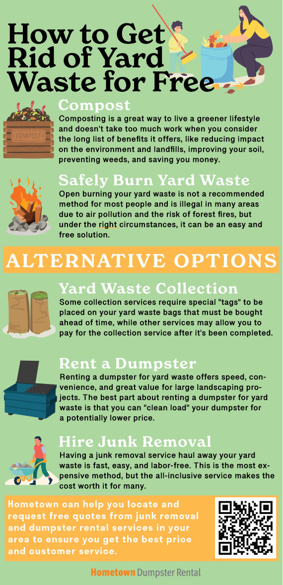 How to Get Rid of Yard Waste for Free