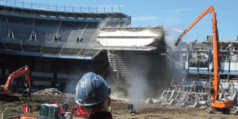 Yankee stadium deconstruction