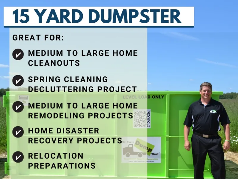 15 Yard Dumpster