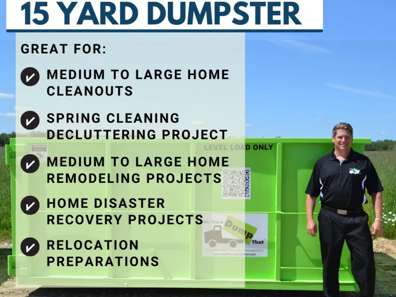 15 Yard Dumpster