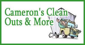 Cameron's Clean Outs & More logo
