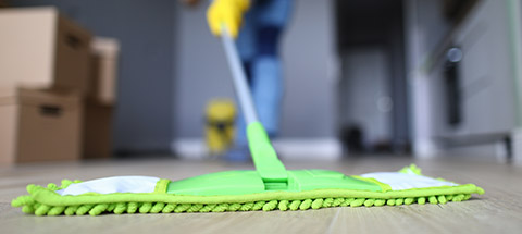 cleaning before a move