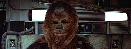 chewbacca star wars gif