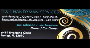J & L Handyman Services logo