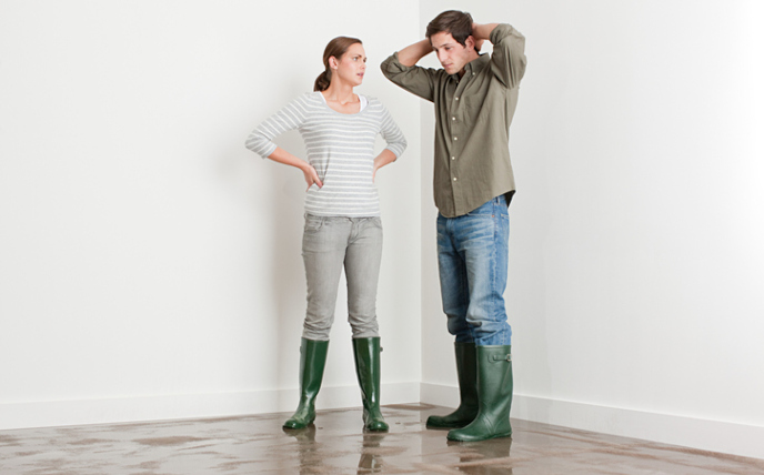 How to handle a residential flood situation