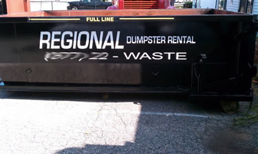 Regional Dumpster Rental