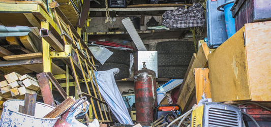 Home in hoarding condition