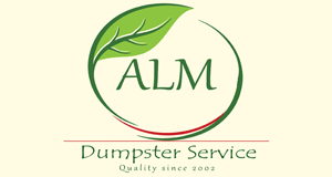 ALM Dumpsters logo
