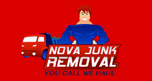 NOVA Junk Removal logo
