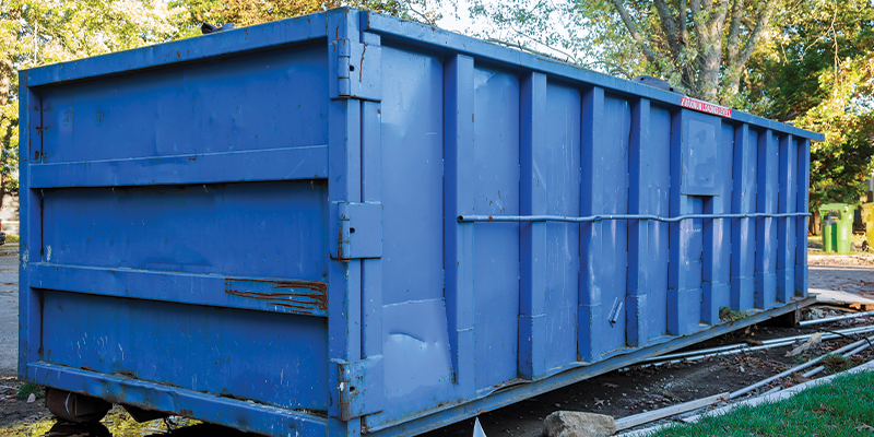 residential dumpster