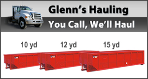 Glenns Hauling logo