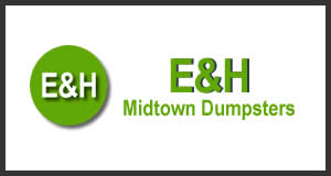 E & H Midtown Dumpsters logo