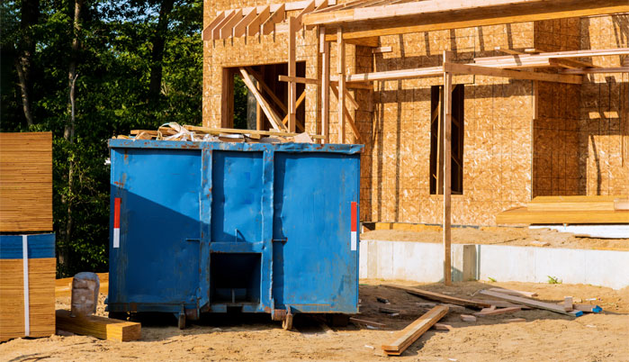 rent a dumpster for construction projects