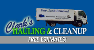 Clark's Hauling and Clean-up logo