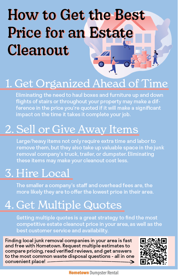 How to get the best price for an estate cleanout