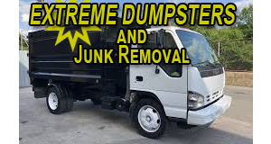 Extreme Dumpsters and Junk Removal logo