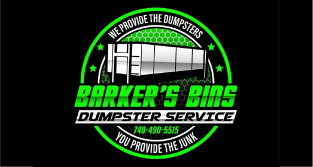 Barker’s Bins Dumpster Service logo