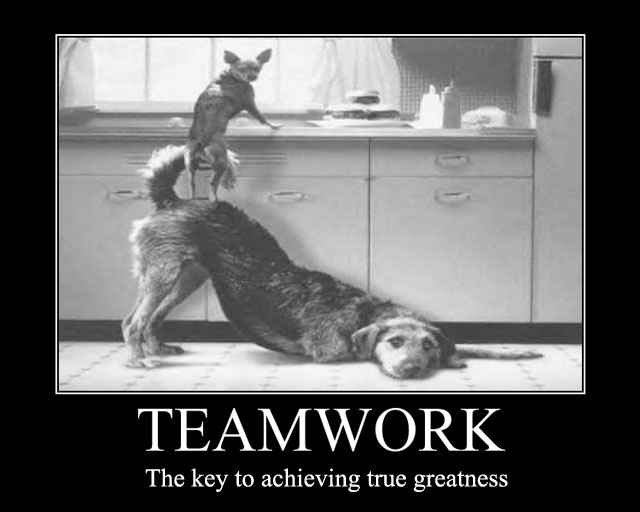 Teamwork poster