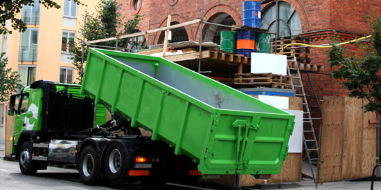 roll-off dumpster delivery