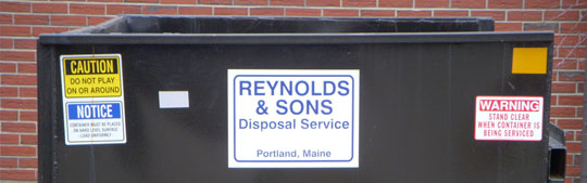 Reynolds & Sons Disposal Service