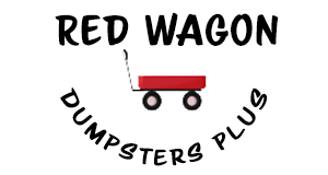 Red Wagon Dumpsters Plus logo