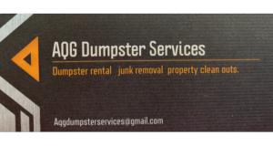 AQG Dumpster Services logo