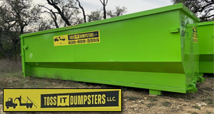Toss It Dumpsters LLC logo