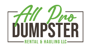 All Pro Dumpster Rental and Hauling logo