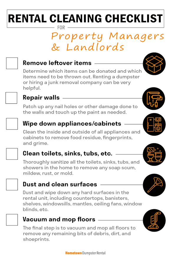 How to deep clean your property before renting it