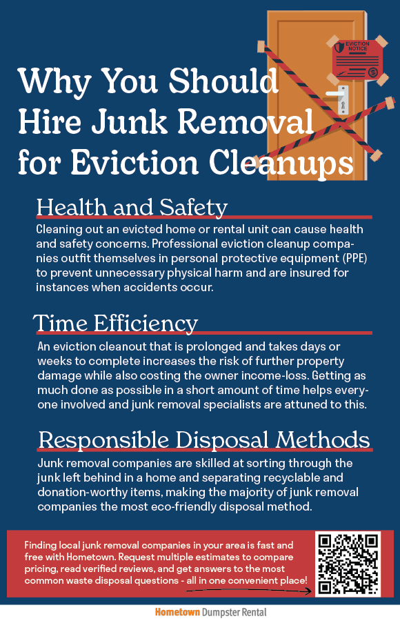 Why You Should Hire Junk Removal for Eviction Cleanups Infographic