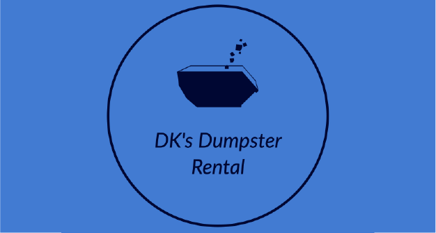 DK's Dumpster Rental logo