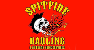 Spitfire Hauling and Outdoor Home Services logo