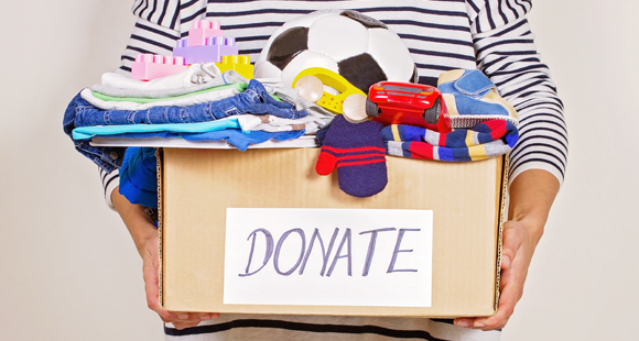 donate gently used household items