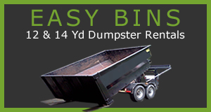 Easy Bins Dumpster Rentals logo