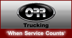 Orr Trucking and Demolition logo