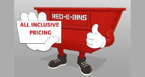 Red-E-Bins of Michigan logo