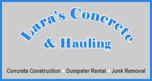 Lara's Concrete Inc. logo
