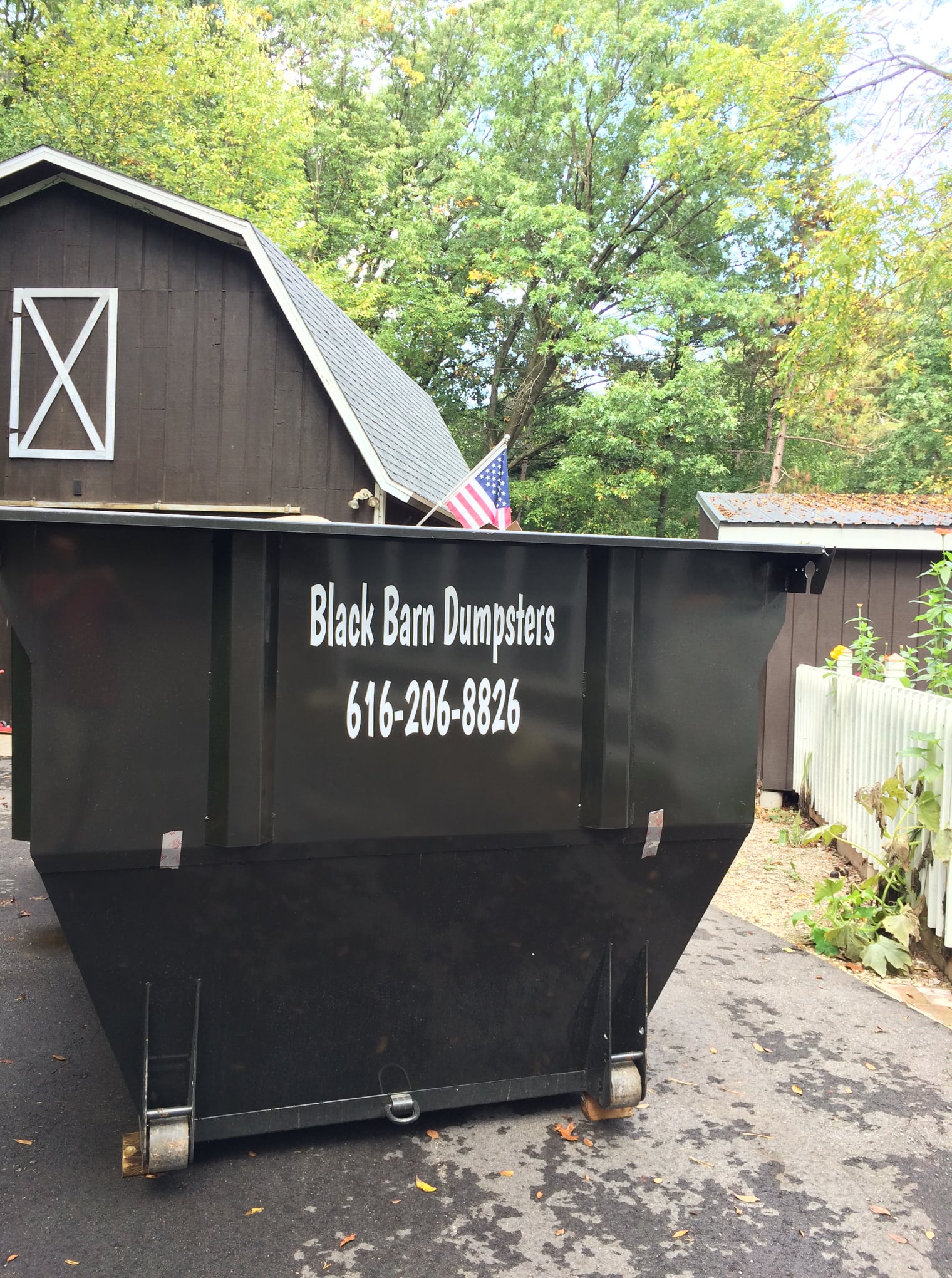 Black Barn Dumpsters, Grand Rapids, MI Hometown Dumpster Rental
