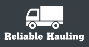 Reliable Hauling logo
