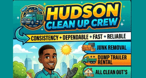 Hudson Clean Up Crew logo