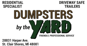 Dumpsters by The Yard logo