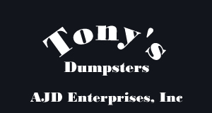 Tony's Dumpsters logo
