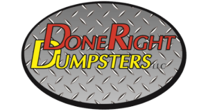 Done Right Dumpsters logo