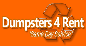 Dumpsters 4 Rent logo