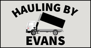 Hauling by Evans logo