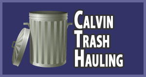 Calvin Trash Hauling logo
