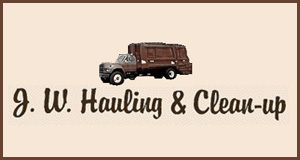 J. W. Hauling & Clean Up logo