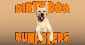 Dirty Dog Dumpsters logo