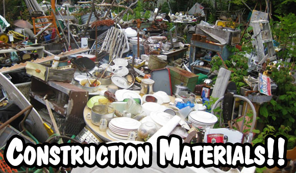 Turning trash into construction materials for building