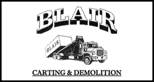 Blair Demolition and Carting logo